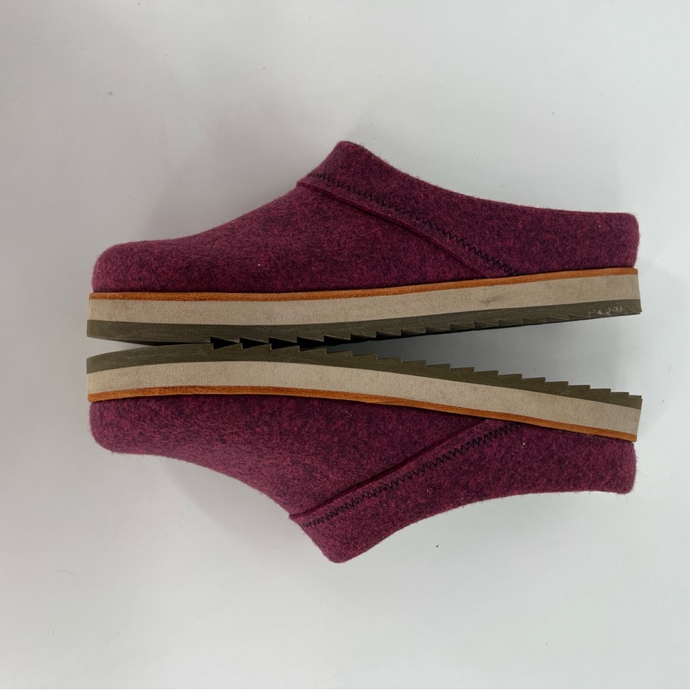 MERRELL Juno Wool Clog Women J001892 SlipOn Slipper Purple Maroon - Picture 6 of 11